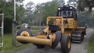 FLORIDA FORESTRY SERVICE BULLDOZER 53 IN ACTION