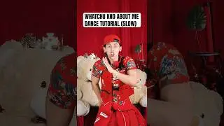 GLORILLA - WHATCHU KNO ABOUT ME DANCE TUTORIAL (SLOWER) | NEW TREND DC WITH EASY MOVES FOR BEGINNER