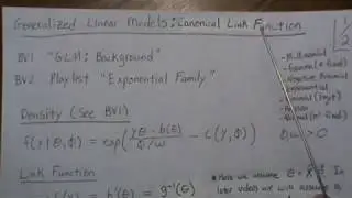 Generalized Linear Models: Canonical Link Function