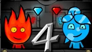 Fireboy and Watergilrl Crystal Temple Full Walkthrough
