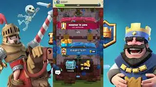 CLASH ROYALE :PRINCESS MINER GREEN FOREST GANG COMBINATION.