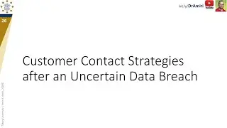 CIO#6-3: Customer contact strategy after a data breach