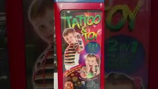 2 in 1 Tattoo & Toy #toys #vendingmachine #tattoo #shorts