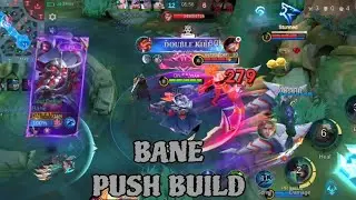 (FINALLY MYTHIC IMMORTAL!!) MANIAC WITH PUSH BUILD BANE | SOLO RANK MATCH