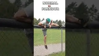 Parkour vs normal people!