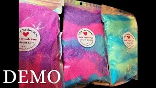Bath Bomb Dust Demo!