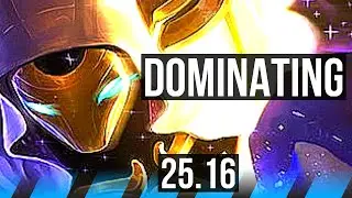 KASSADIN vs ZOE (MID) | Dominating | EUW Master | 25.16