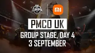 [EN] 2021 PMCO UK Group Stage Day 4 | Fall Split | PUBG MOBILE Club Open 2021 | Xiaomi