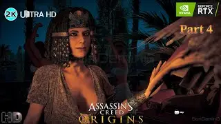 ASSASSIN'S CREED ORIGINS Walkthrough Gameplay Part 4 - AC Origins PC Gameplay ULTRA SETTINGS