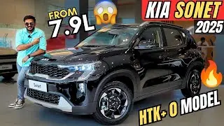 MOST VFM😱👌KIA SONET 2025 NEW MODEL🔥 Sonet HTK+O 2025 Model🔥 Sonet 2025 New Model😍
