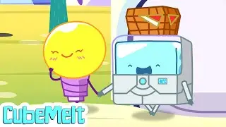 Cubemelt&rsquo;s Picnic Plans 🍉 | Fun Cartoon Adventure for Kids
