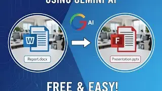 How to convert Word file to PowerPoint presentation 