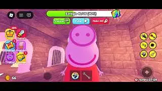 Jogando Roblox Peppa pig na prisão pela primeira vez e foi fácil.