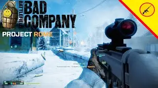 Battlefield BC2 Project Rome BOTS GAMEPLAY!