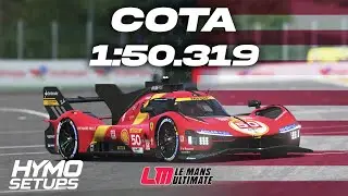 LMU Hotlap | Ferrari 499P @ COTA | V1.0.2.1 | Le Mans Ultimate