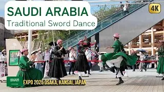 Saudi Arabia Traditional Sword Dance | Expo 2025 Osaka Kansai Japan