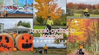 Toronto cycling to  Montr&eacute;al▪︎Cooper Marsh Conservation Area▪︎Saint-Zotique biking trail▪︎Grande-&Icirc;le