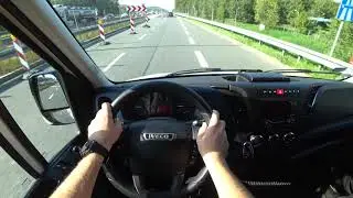 Iveco Daily 2.3 (100 kW; 136 HP) HI-MATIC _ 4K  Test Drive///Ивеко Дэйли Фургон Тест-Обзор