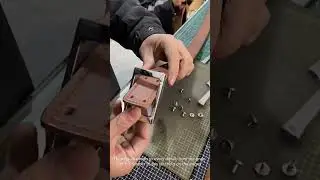 the process of making a stylish brown leather belt