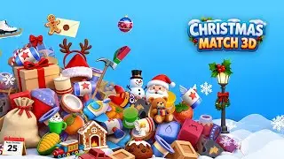 Enjoy fun Christmas Game - Triple Match 3D Gameplay Level 3
