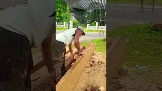 How Craftsmen Build a Long Boat Using Traditional Tools#TraditionalTools #pacujalur #aurafarming