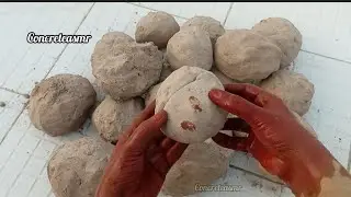 #ASMR pure mud sand Crumbling paste Pouring 🤎🤎