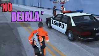 POLICIA CORRUPTO INTENTA ARRESTARLA (SAMP - GTA ONLINE) (OLD)