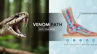 What Happens After a Snake Strike Venom Pathway in the Body#viral #top #wildlife #snake #venomous