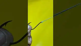 Excellent Fishing Knot Technique #fishing #technique #tutorial