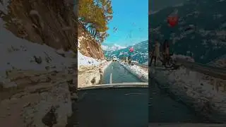Snowfall❌ Downfall 🤣✅ #shortsfeed #ytshorts #snowfall #chamba #sujalsharmavlogs #viral #yt