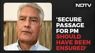 A Congress Leader Roasts Punjab Chief Minister Over PM's Security Breach