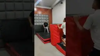 gymnastic & Parkour Academy video | Ricky Parkour video #shorts #indiashortsvideo #indianshorts