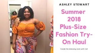 Ashley Stewart Dressing Room Haul | Curvy Fashion Haul | Get Jessified