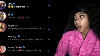 DM'ing 100 CELEBRITIES TO SEE WHO REPLY **unexpected response** | Tae Caldwell
