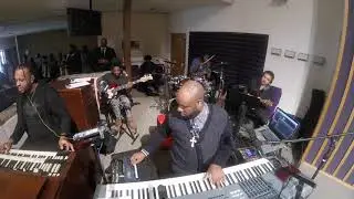 Mrklynik & Judson Church band playing Behind BENITA JONES “WAYMAKER”