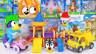 Bluey Toy Collection Unboxing Review 🐾 Bluey Playground Playset & Scooter Time Bluey