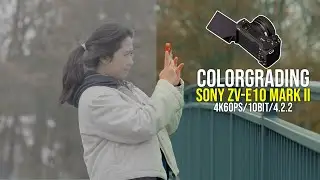 Color Grading Sony ZV-E10 Mark ii ❗ The color is really nice ❗
