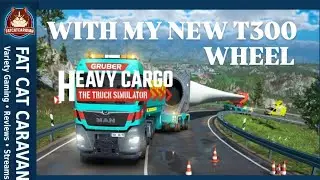 Heavy Cargo Truck Simulator | PS5 | With My New Thrustmaster T300