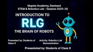 Introduction to Robo Logic Generator (RLG)