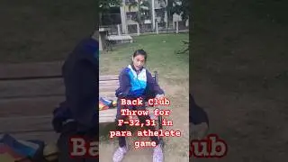 club Throw para athlete game # shorts# yog Aura#para sport#🚸💪#