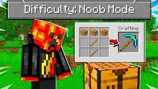 Итак, я добавил в Minecraft уровень сложности &laquo;Нуб-режим&raquo;...