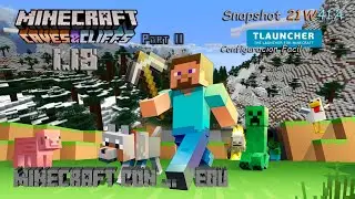 Caves & Cliffs Parte 2. Minecraft 1.18. SnapShot 21w41a
