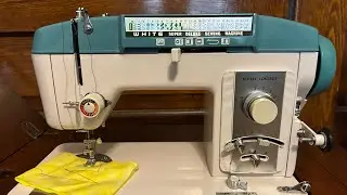 White sewing machine model 967 cleaning & oiling tutorial video ￼