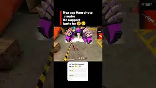 Kya aap chote creator ko support karoge 🥺💔 | Support Small Creators | VIRAT 0X