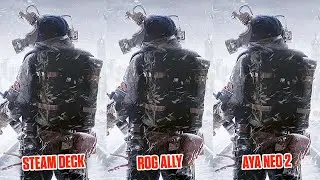 Metro Exodus - Steam Deck vs ROG Ally vs Aya Neo 2