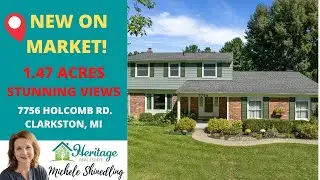 7756 Holcomb Road, Clarkston, Michigan Home For By Sale Heritage Real Estate