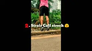Calf muscles strech | Calf pain relief exercise #calfpainexercise #calfstreches #shorts