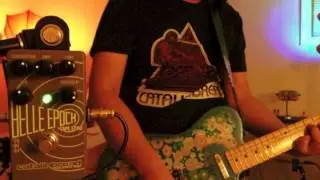Catalinbread Belle Epoch Tape Echo: with a Tele into a Quad Reverb