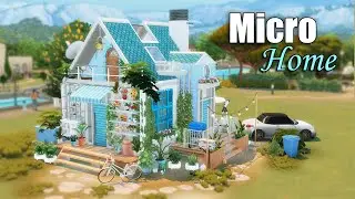 SUMMER MICRO HOME : The Sims 4 Growing Together Pack : #sims4build