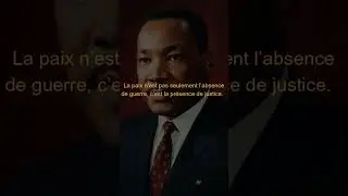Citations inspirantes de Martin Luther king